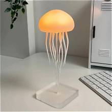Jellyfish Mood Lamp – Multicolor LED Ocean Motion Night Light for Bedroom, Kids Room, Desk & Living Room, Decorative Aquarium Lamp, 8 × 3 × 3 Inches